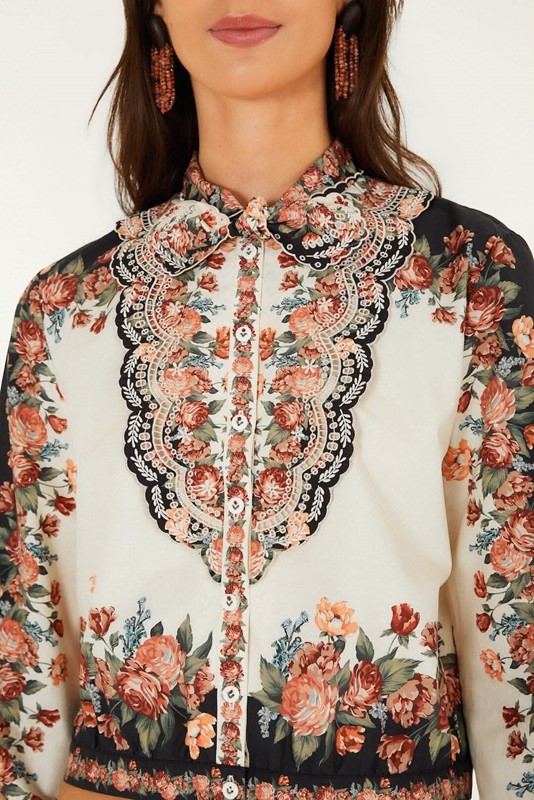 Camicia floreale