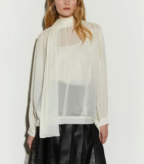 Blusa in georgette