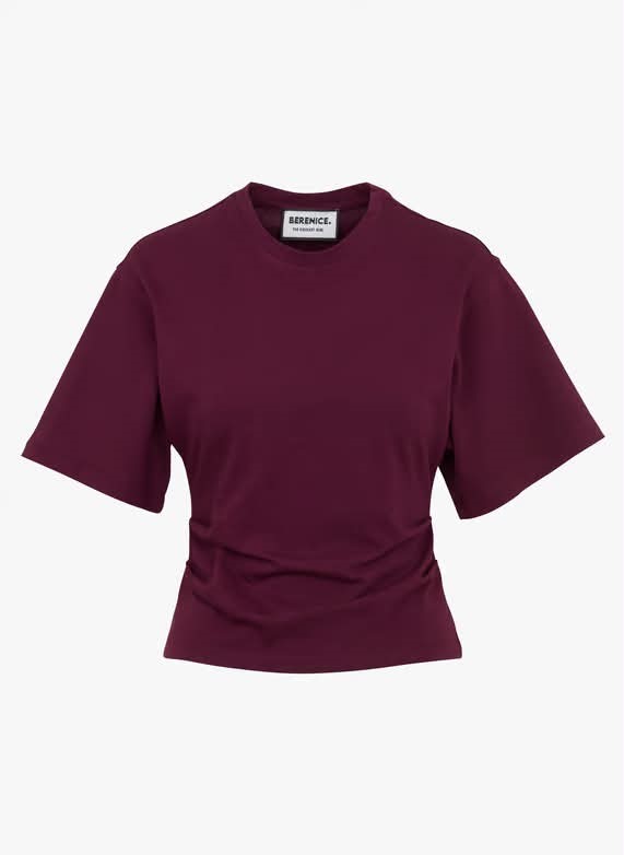 T-shirt tylie burgundy