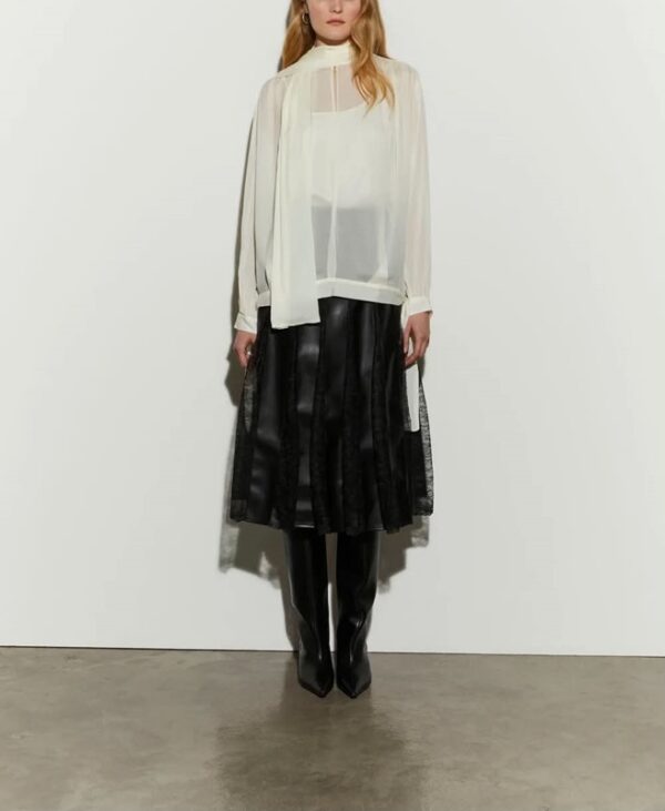 Blusa in georgette