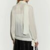 Blusa in georgette