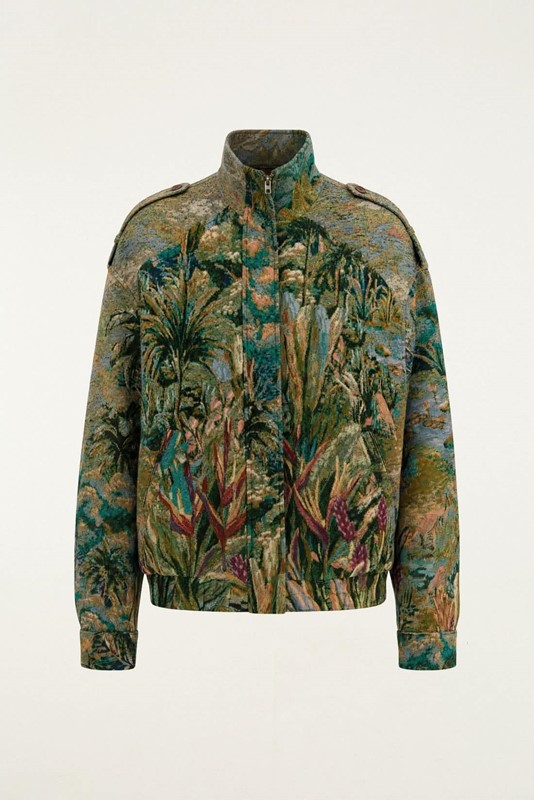 FC66B3FD514B1159B21B30AFA7441597_ Bomber jacquard